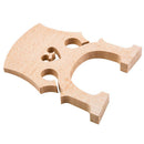 1/8 Maple Bass Bridge Double Bridge Contrabass Bass Bridge for Bass Parts