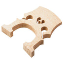 1/8 Maple Bass Bridge Double Bridge Contrabass Bass Bridge for Bass Parts