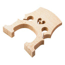 Durable Aged Maple 1/4 Size Cello Bridge for Cellist Musical Instrument Accessory