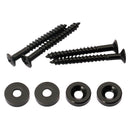 4Set Neck Joint Bushings and Bolt-Electric Guitar Parts Black Luthier Supply