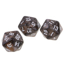 10pcs 20 Sided Dice D20 Polyhedral Dice for Dungeons and Dragons Game Role Playing Game High quality Coffee