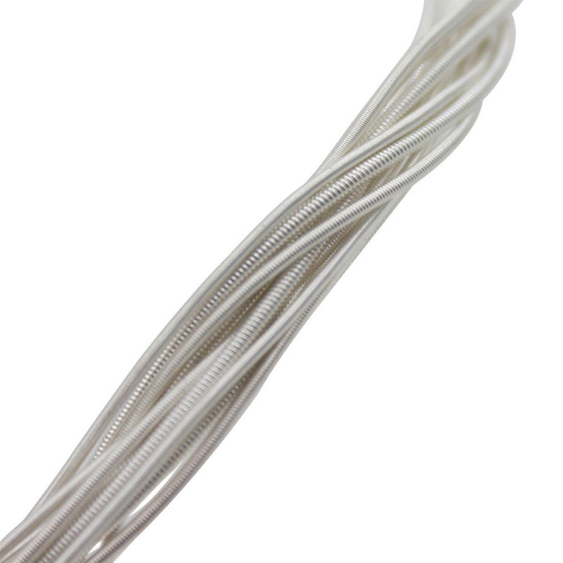1 Set Classical Guitar Replacement Strings E/B/G/D/A/E Musical Instrument Parts Silver