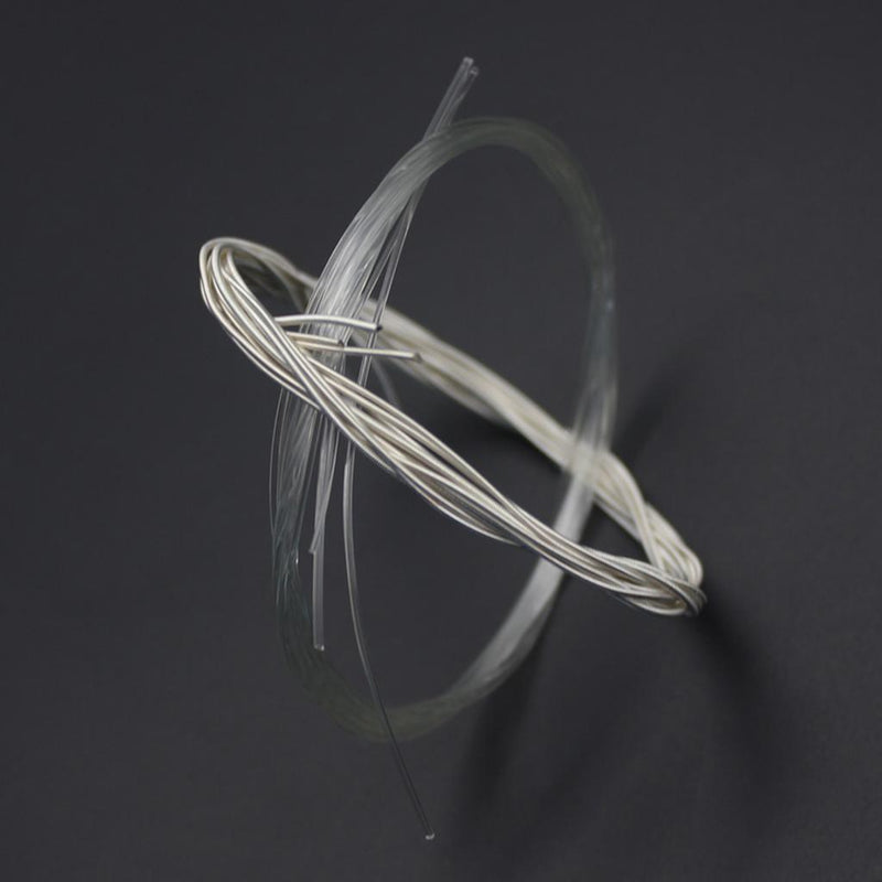 1 Set Classical Guitar Replacement Strings E/B/G/D/A/E Musical Instrument Parts Silver