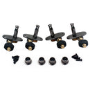 Locking Key Button String Tuning Pegs Tuners for 3 String Cigar Box Guitar