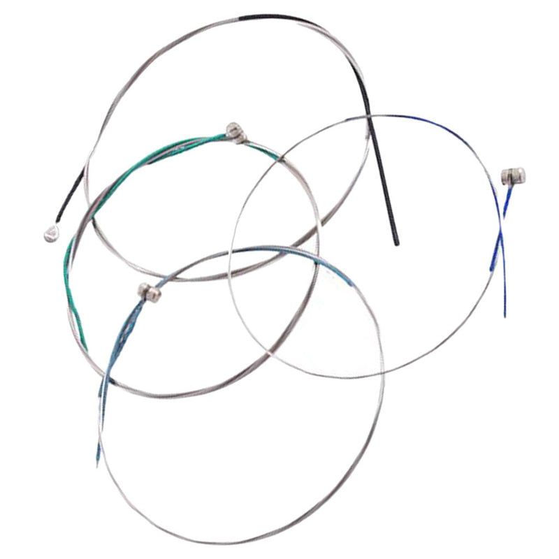 1 Set Nickel Plated Alloy Wound Violin Strings for 4/4 Full Set Violin Accs