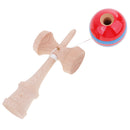 Kendama Stripes Wooden Ball Catch Game Wooden Toy Blue Red Blue