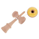 Kendama Stripes Wooden Ball Catch Game Wooden Toy Blue Yellow Coffee