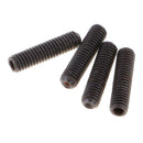 12Pcs Electric Iron Guitar Saddles Hexagon Screws/Tremolo Bridge Hex Screws Black M3*12mm