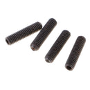 12Pcs Electric Iron Guitar Saddles Hexagon Screws/Tremolo Bridge Hex Screws Black M3*12mm
