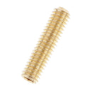 12Pcs Electric Bass Guitar Saddle Tremolo Bridge Hex Screw Golden M3*10mm Music Instrument Parts