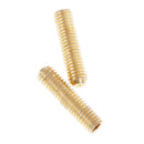 12Pcs Electric Bass Guitar Saddle Tremolo Bridge Hex Screw Golden M3*10mm Music Instrument Parts
