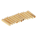 12Pcs Electric Bass Guitar Saddle Tremolo Bridge Hex Screw Golden M3*10mm Music Instrument Parts