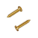 Durable Tuning Peg Mounting Screws for Electric/Acoustic Guitar Golden Musical Instrument Parts 50pcs/Pack