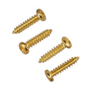 Durable Tuning Peg Mounting Screws for Electric/Acoustic Guitar Golden Musical Instrument Parts 50pcs/Pack