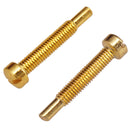 12pcs/Pack Humbucker Pickup Mounting Screws for Electric Guitar Replacement Parts Golden