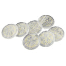 7 pieces Reiki Stone Rock Crystal Quartz Natural Gemstone Crystal Stone Pocket Stone Polished Engraved Crystal The Tree of Life