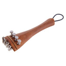 4/4 Violin Parts Accessories Chin Rest Tailpiece Fine Tuner Tuning Peg Tailgut Endpin Strings Kit