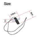 Brazil Latin Music Samba Whistle 3 Tones Plastic Orff Instruments Replacement 6cm/2.36
