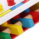 Montessori Knocking Pounding Toy for Kids Eye Hand Coordination Learning Toy