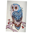 DIY Animals Embroidery 5D Diamond Painting Cross Crafts Stitch with Tools Home Decor Owl Blue
