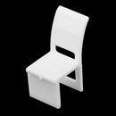1/75 Plastic Round Table Chair Model Set OO Scenery Dollhouse Architectural Dining Game DIY Toys