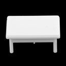 1 Set Miniature Kitchen Square Dining Table Chair Model 1:50 Dollhouse Diorama Layout Toys O