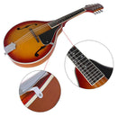 IRIN A Style 8 String Acoustic Mandolin Sunburst Spruce Music Instruments Beginners