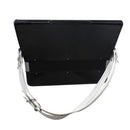 2 Pieces Adjustable Accordion Replacement Leather Shoulder Straps Accordion Parts White 32.67-43.3inch