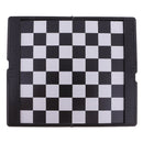 24 Checkers Pieces Set with Folding Magnetic Board for Entertainment Christmas Gift