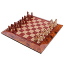 19.6Ã—19.6cm Beautiful Wooden Chess Set with Magnetic Chess Board Gift