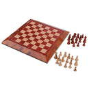 19.6Ã—19.6cm Beautiful Wooden Chess Set with Magnetic Chess Board Gift