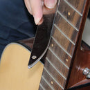 Stainless Steel Fret Tool&Sanding Sponge&Clean Brush Set for Guitar Maintenance Repair Luthier Tool