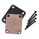 Electric Guitar Steel Neck Plate for Tele Telecaster Guitar Neck Joint Board
