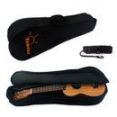 Mini Zebrawood Soprano Ukelele 21inch Hawaii Style Guitar Bright Tone Set