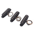 3 Pieces Pickup Set Fit Fender Strat Stratocaster ST Guitar Hand Wound Pickups Guitar Parts Accessory