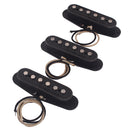 3 Pieces Pickup Set Fit Fender Strat Stratocaster ST Guitar Hand Wound Pickups Guitar Parts Accessory