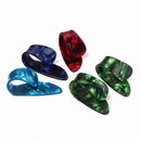 15 Pieces Guitar Bass Finger Thumb Picks Plectrums Musical Instrument Parts Set