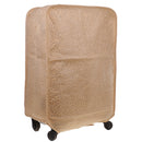 Non-woven Fabric Luggage Cover Protector Fit 24inch Suitcase Protective Yellow