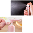 Refillable Travel Bottles Set Package Cosmetics Bottles Plastic Pressing Spray Bottle Makeup Tools Kit for Travel White