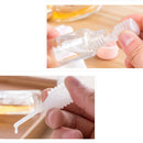 Refillable Travel Bottles Set Package Cosmetics Bottles Plastic Pressing Spray Bottle Makeup Tools Kit for Travel White
