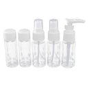 Refillable Travel Bottles Set Package Cosmetics Bottles Plastic Pressing Spray Bottle Makeup Tools Kit for Travel White