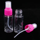 Makeup Bottle Spray Bottles Plastic Refillable Bottles Portable Perfume Empty Make Up Container Rose Red