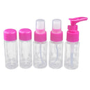 Makeup Bottle Spray Bottles Plastic Refillable Bottles Portable Perfume Empty Make Up Container Rose Red