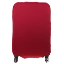 1x Travel Luggage Cover Protector Dust Proof for M 22-24'' Wine Red Suitcase