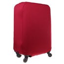 1x Travel Luggage Cover Protector Dust Proof for M 22-24'' Wine Red Suitcase