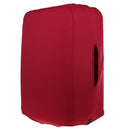1x Travel Luggage Cover Protector Dust Proof for L 25-28'' Wine Red Suitcase
