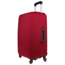 1x Travel Luggage Cover Protector Dust Proof for L 25-28'' Wine Red Suitcase