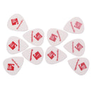 10pcs Guitar Picks Smooth ABS Custom Plectrum For Electric Ukelele Guitar