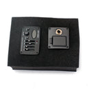 1 Set Plastic 4 Bands EQ Guitar Equalizer Preamp for Acoustic Guitar Parts HSY-400D Black