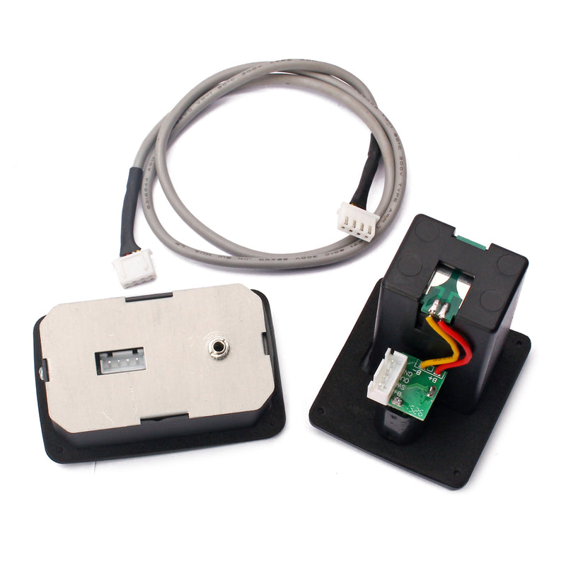 1 Set Plastic 4 Bands EQ Guitar Equalizer Preamp for Acoustic Guitar Parts HSY-400D Black